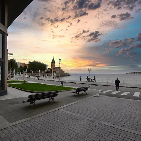 Sapore Di Sale - Garaje Incluido - Centro - Vivienda De Temporada Corta Duracion Хихон